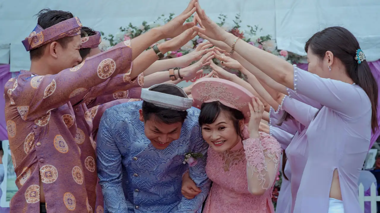 A couple being wed Pexels