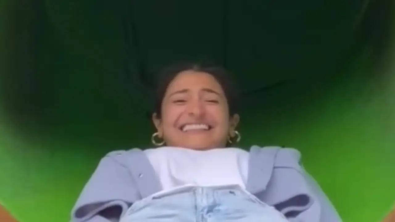 A screenshot of Ansuhka Sharma from her video A screenshot of Ansuhka Sharma from her video