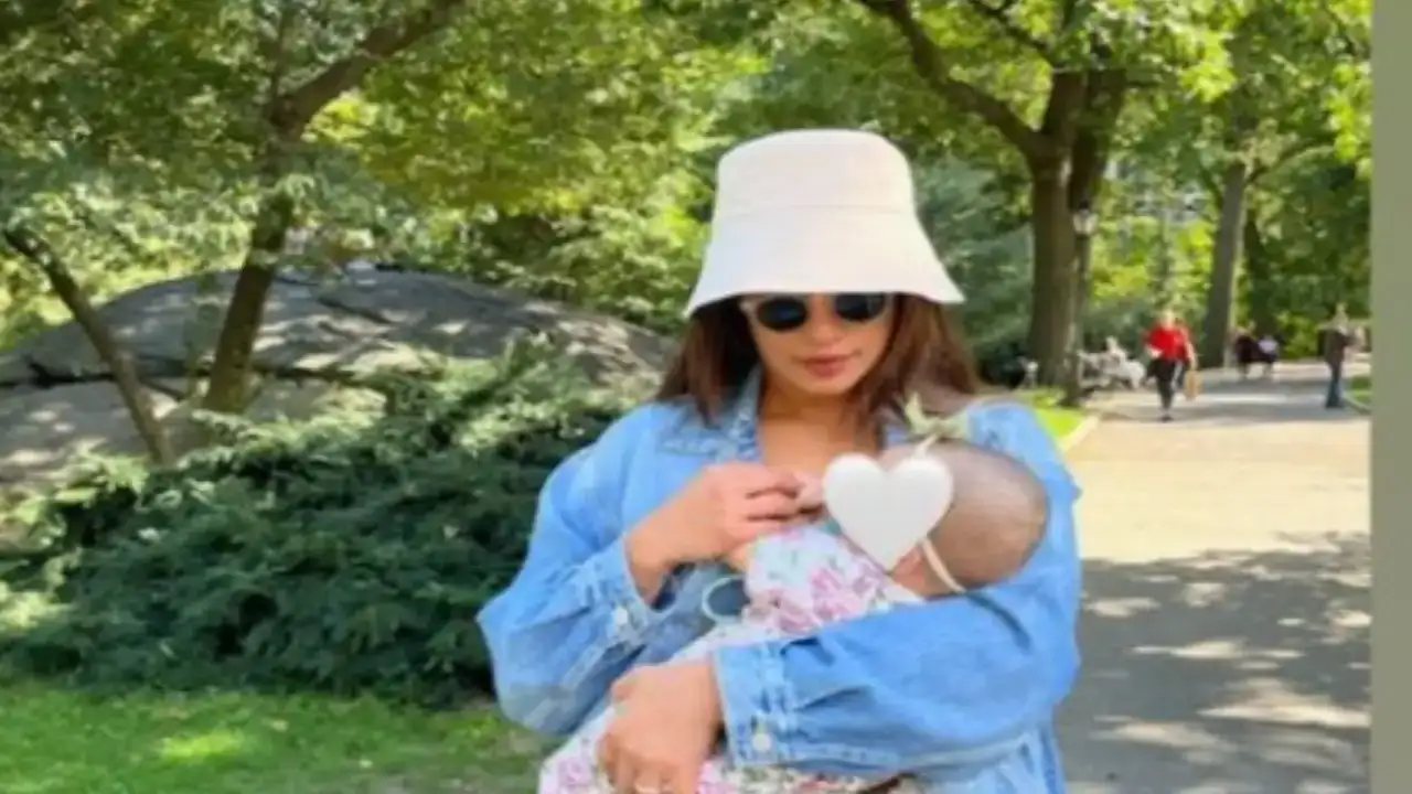 Priyanka Chopra shares a new PIC of Malti Marie as mother-daughter duo bid farewell to New York City (Image: Priyanka Chopra Instagram) Priyanka Chopra, Malti Marie Chopra Jonas
