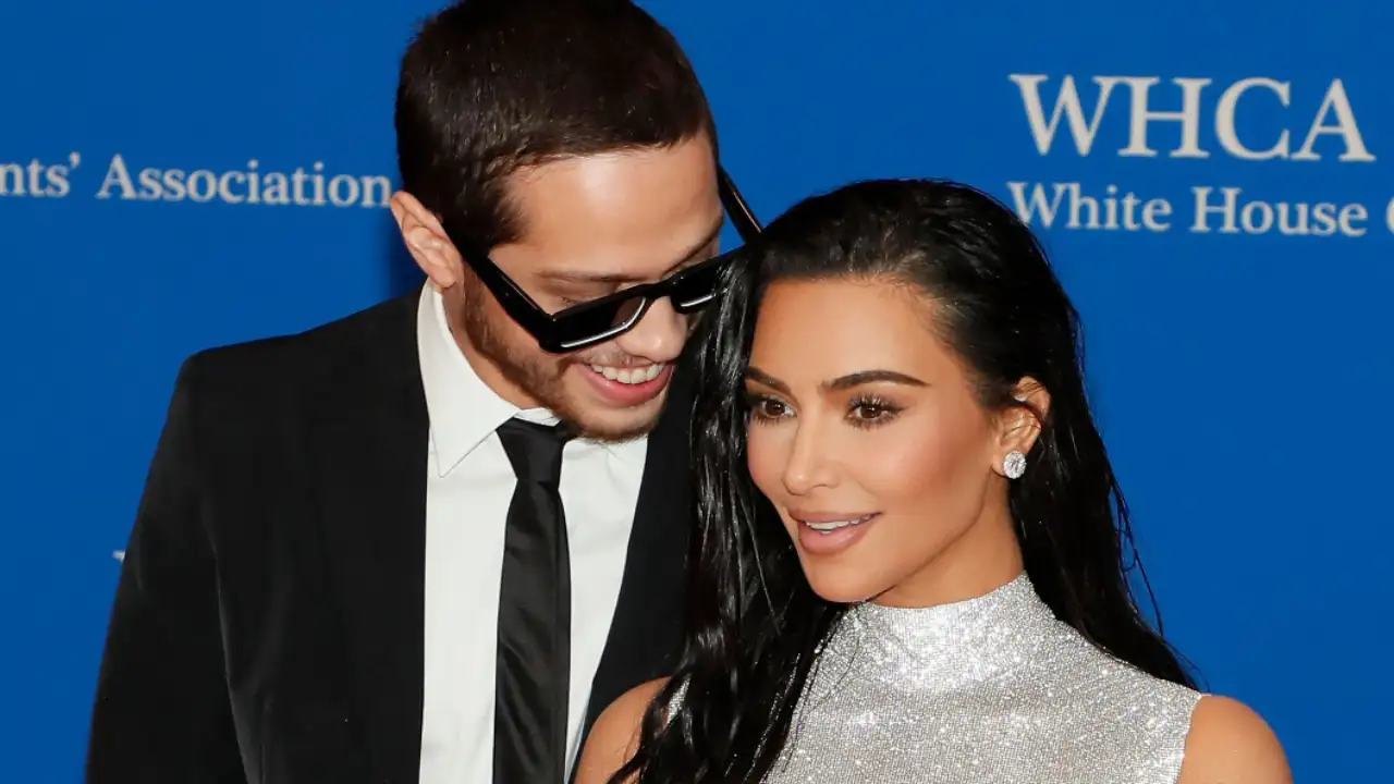 Kim Kardashian and Pete Davidson split in August 2022. Kim Kardashian Pete Davidson