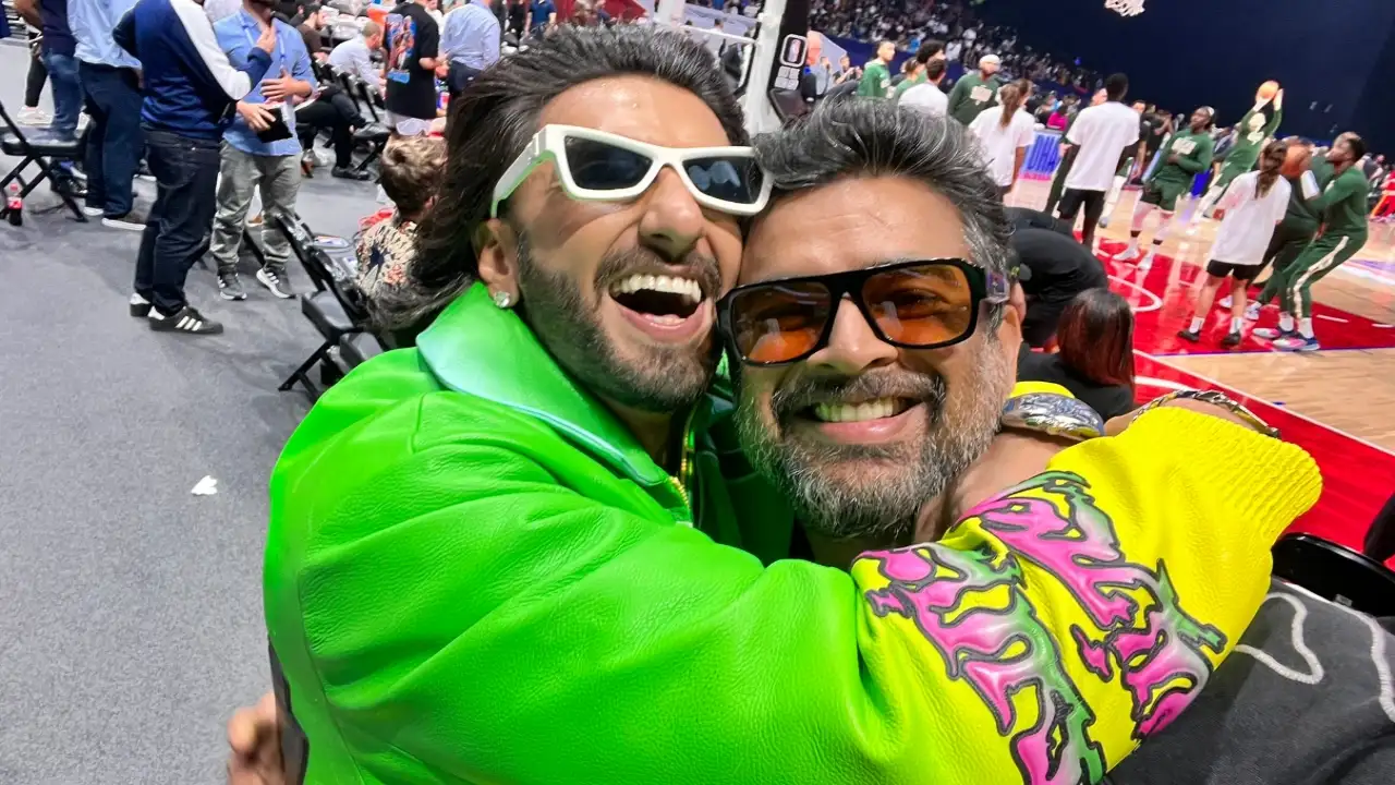 R Madhavan's reply wins hearts after a user threatened to unfollow him for sharing pic with Ranveer Singh | PINKVILLA