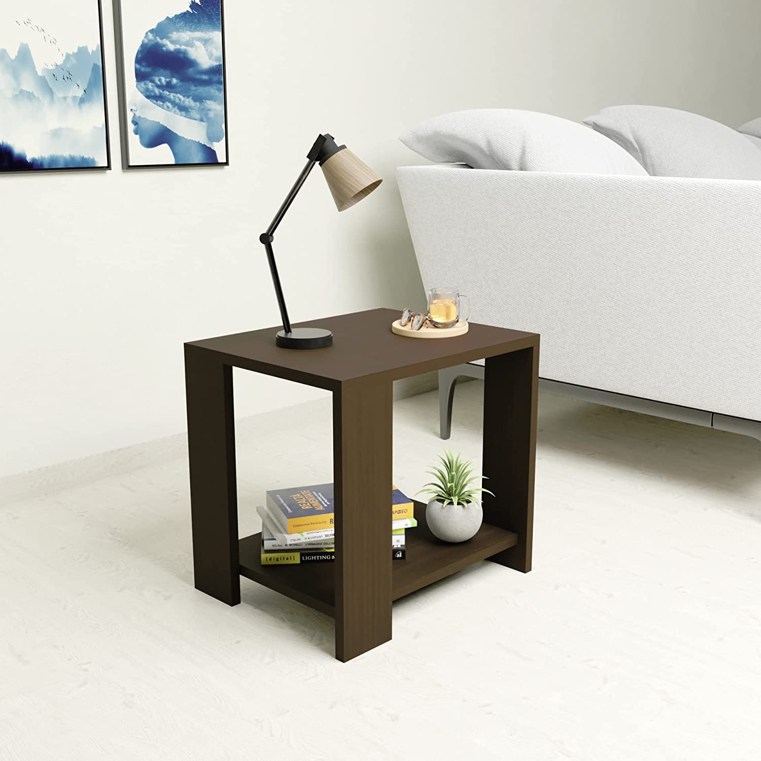 DFC Blight Engineered Wood Multipurpose Side Table