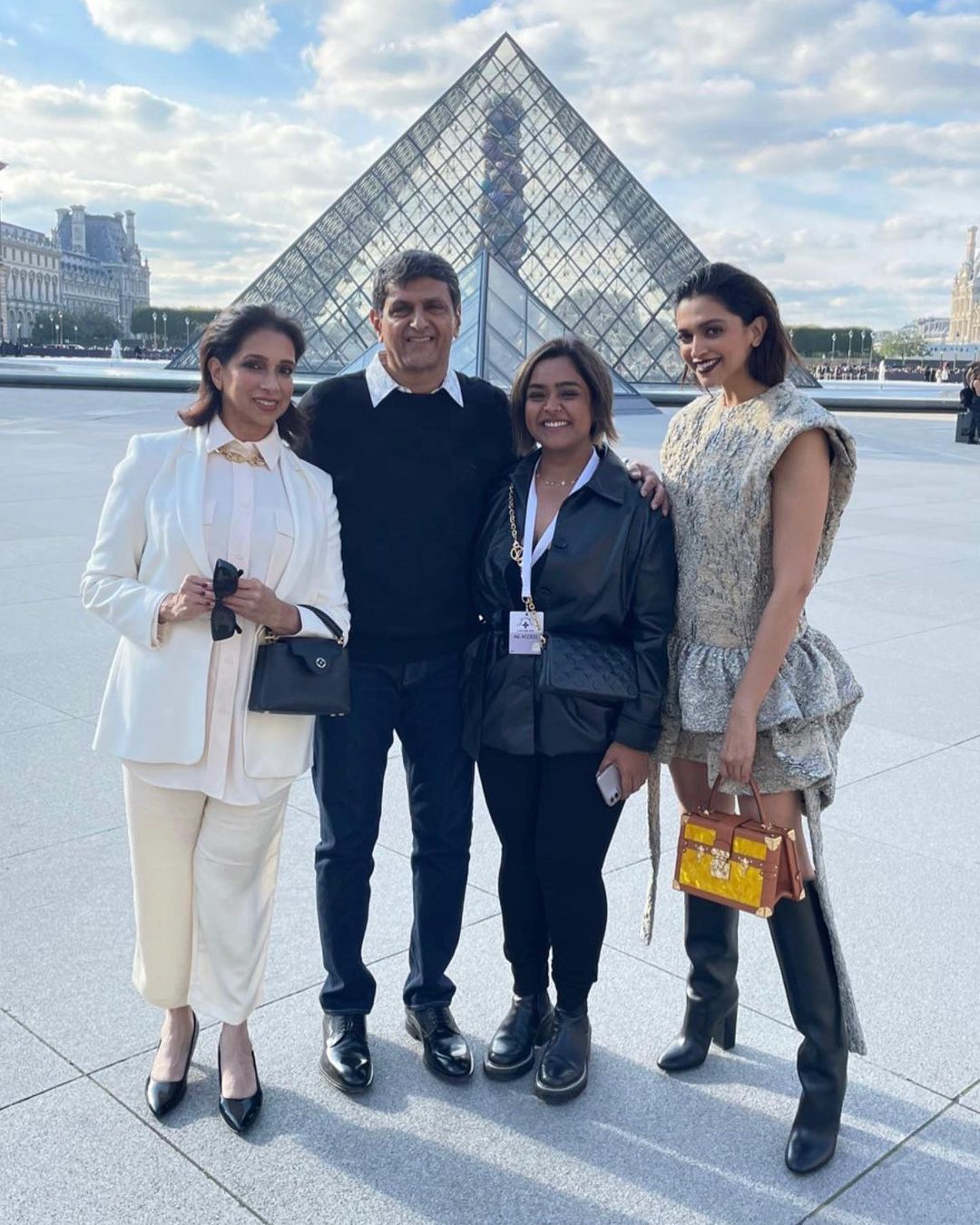 Deepika Padukone attends Paris Fashion Week with parents