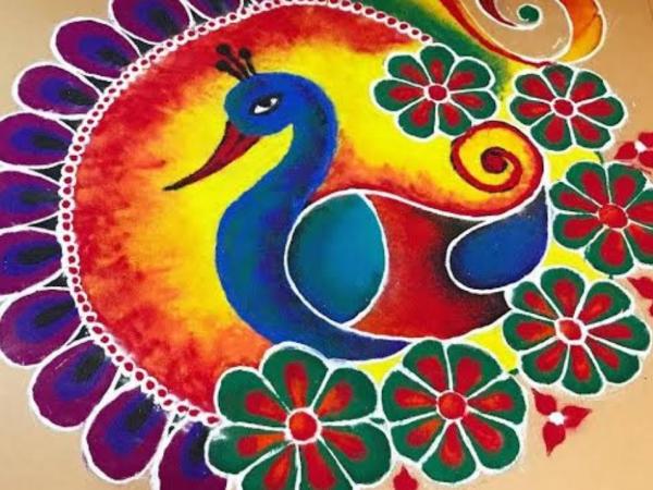 21 Best rangoli designs to welcome Goddess Lakshmi and decorate your homes  and offices | PINKVILLA
