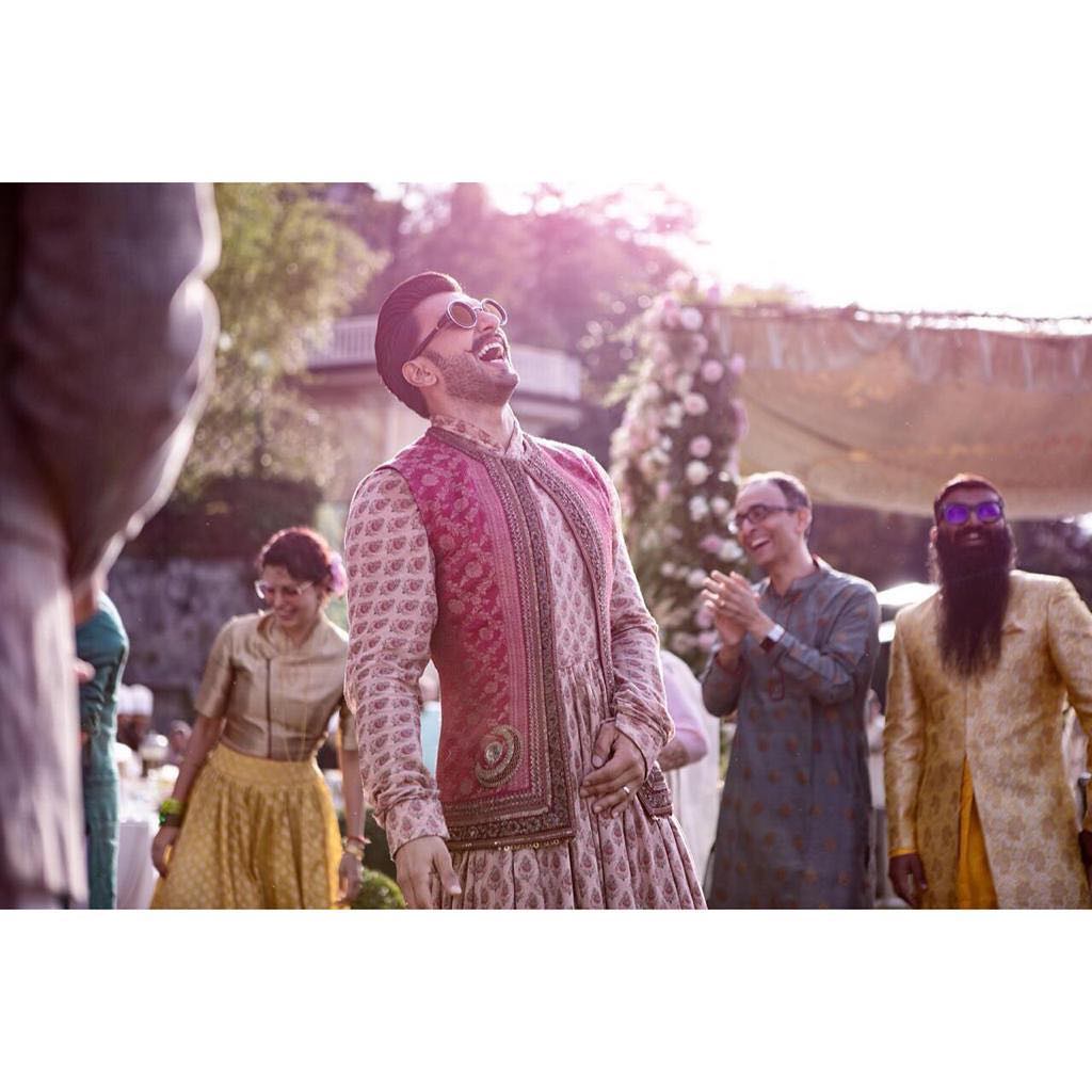Ranveer Singh- Deepika Padukone's wedding (Pic Credit: Errikos Andreou)