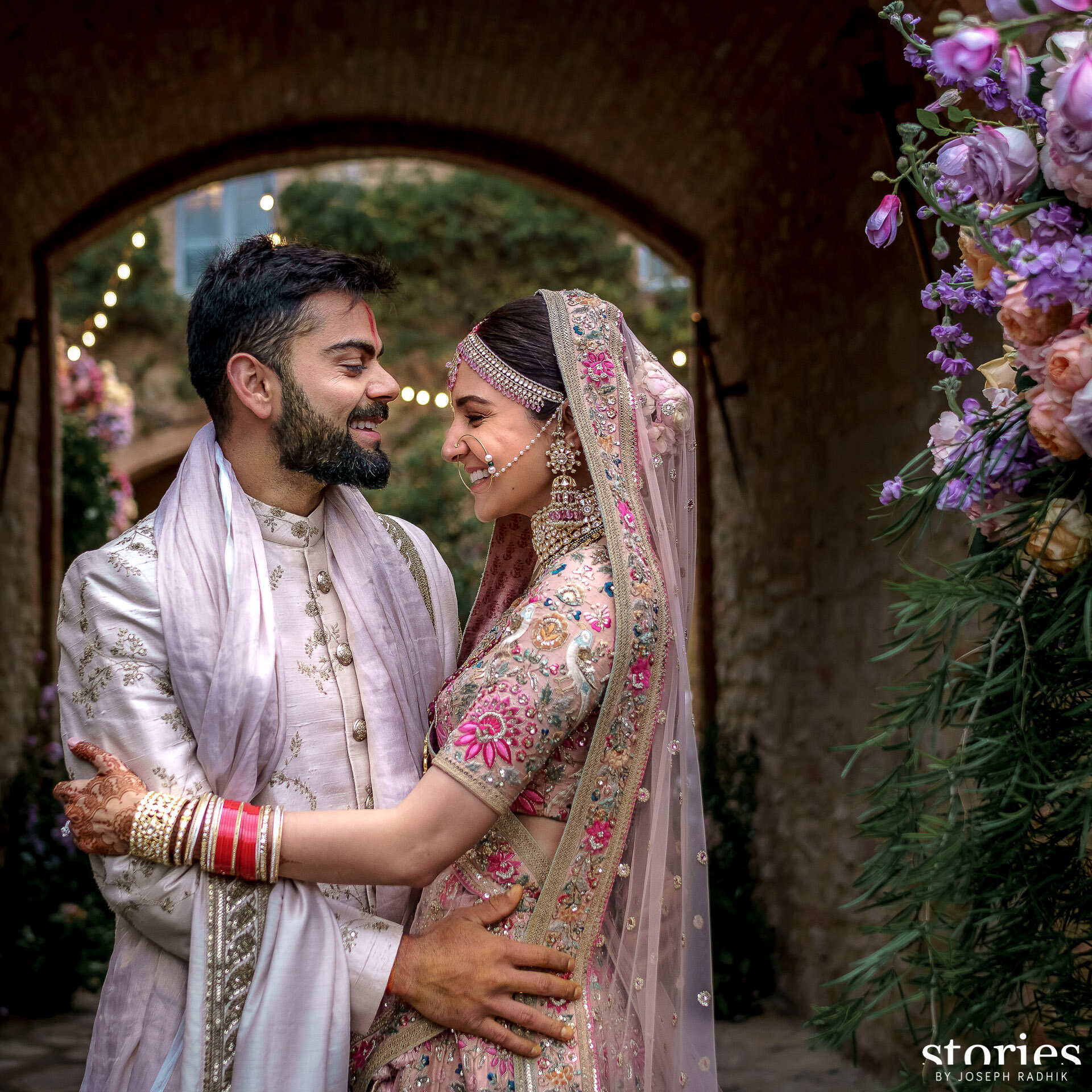 Anushka Sharma and Virat Kohli's wedding (Pic Credit: Stories by Joseph Radhik)