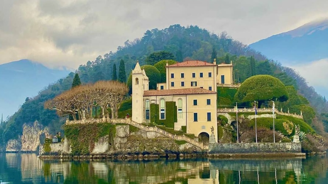 Lac de Côme en Italie 