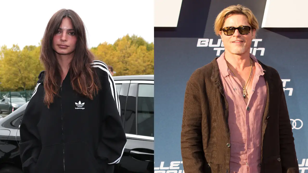 Emily Ratajkowski declares she is "newly single." Emily Ratajkowski Brad Pitt