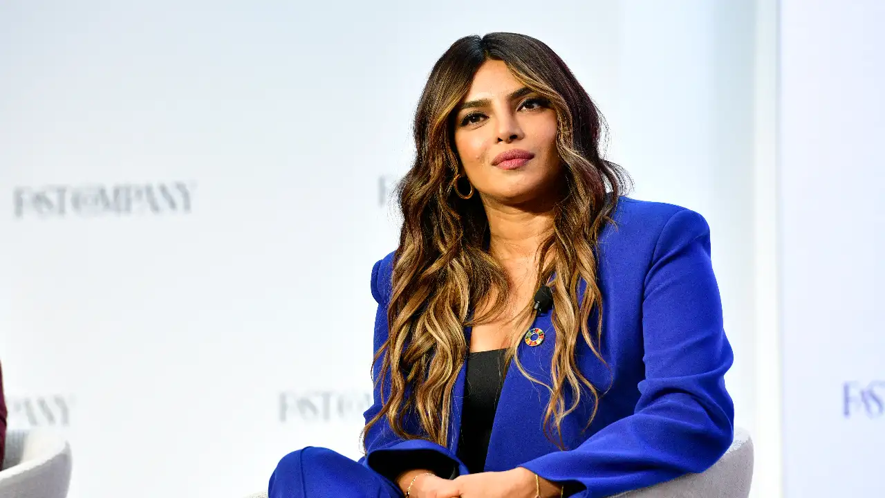 Priyanka Chopra shares photos with US VP Kamala Harris from recent meeting. Priyanka Chopra