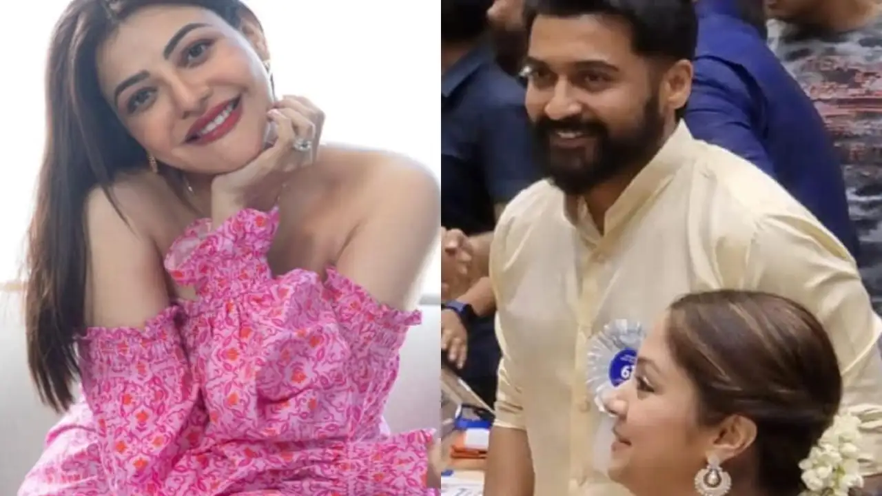 Kajal Aggarwal congratulates Suriya and Jyothika Kajal Aggarwal Twitter