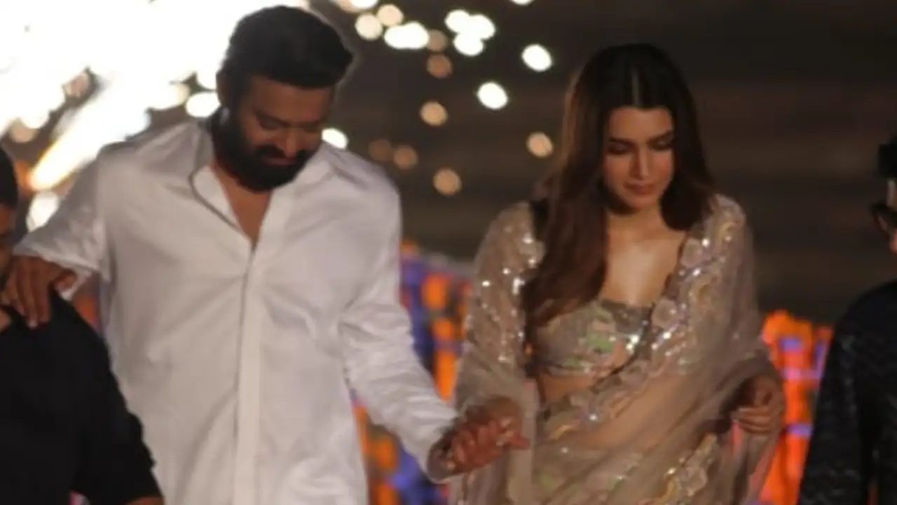 Prabhas and Kriti Sanon