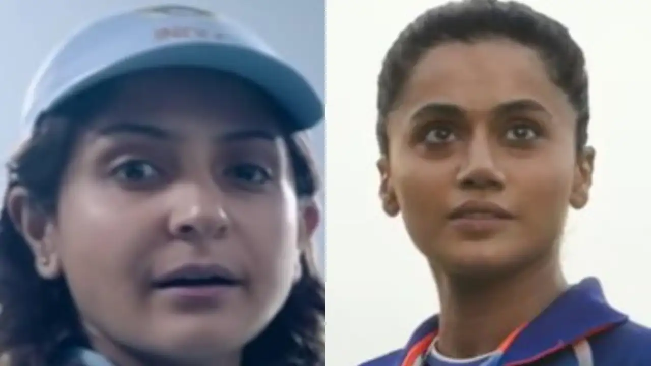Who says women can’t play and perform all sports as their male counterparts? Read for more Collage by Pinkvilla, credits of images to Anushka Sharma and Taapsee Pannu's Instagram handles