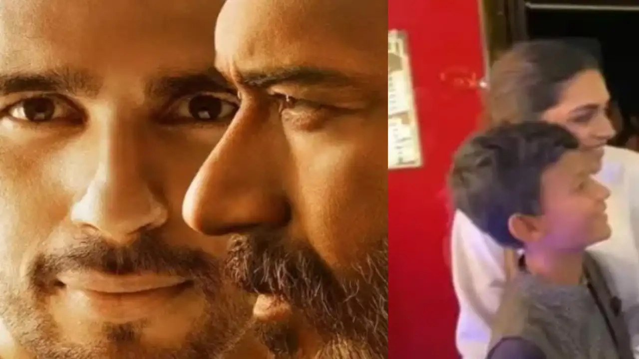 Ajay Devgn and Sidharth Malhotra's Thank God trailer drops, Deepika kisses Chhello Show's child artist (Credit: Ajay Devgn, Manav Manglani) Ajay Devgn, Sidharth Malhotra, Deepika Padukone