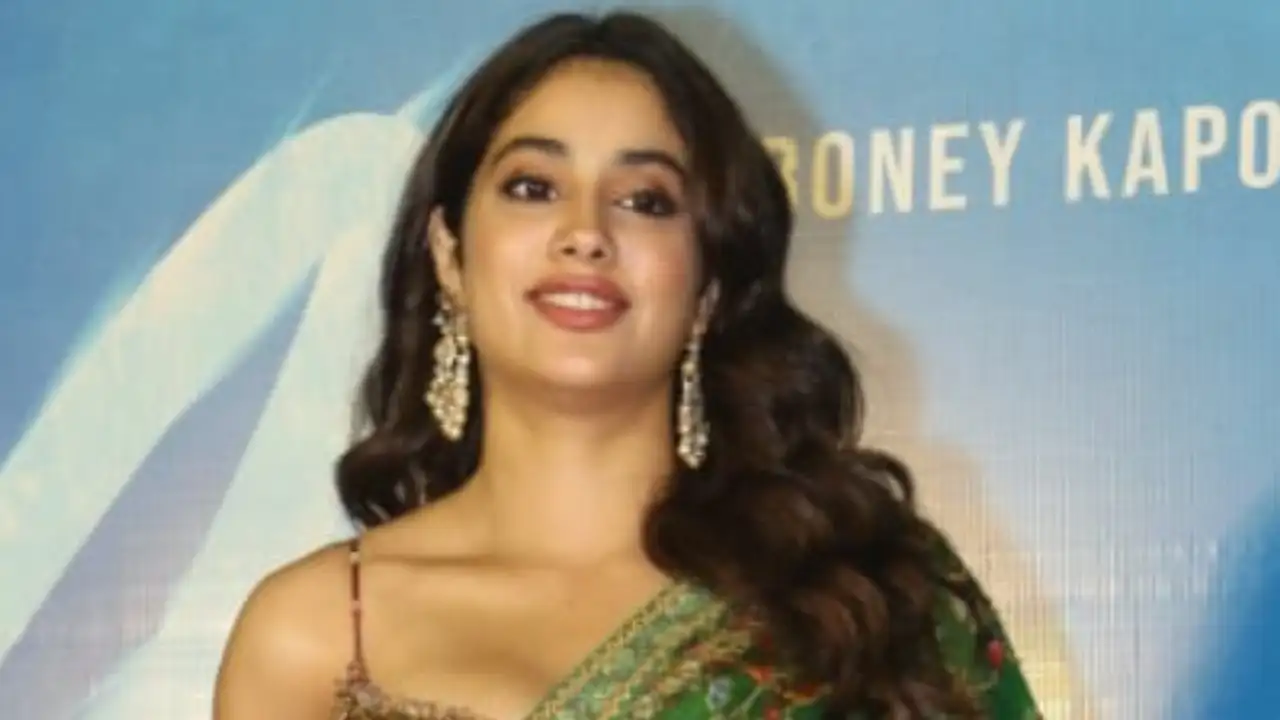Janhvi Kapoor looks pretty in a green saree as she promotes her film Mili. Pic credit: APH Images Janhvi Kapoor looks pretty in a green saree as she promotes her film Mili