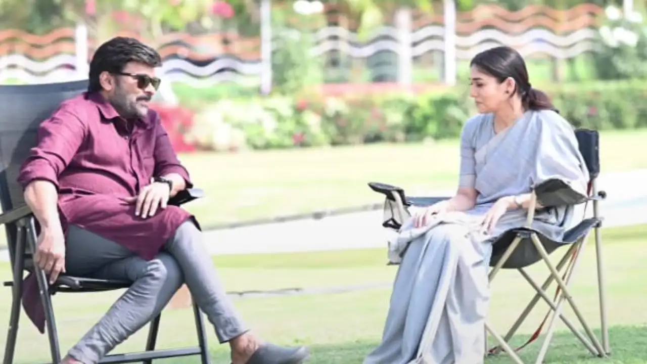 GodFather BTS VIDEO Chiranjeevi Instagram