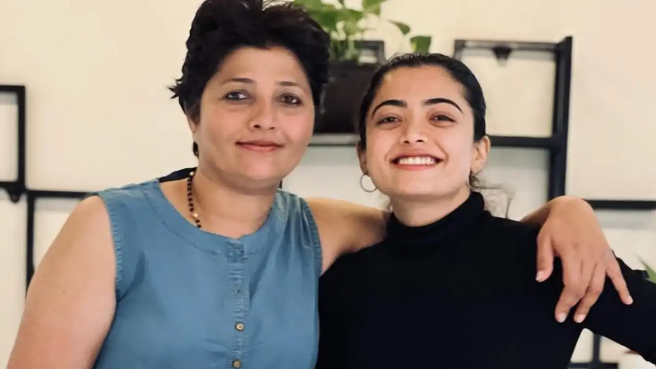 Rashmika Mandanna drops an adorable family Rashmika Mandanna