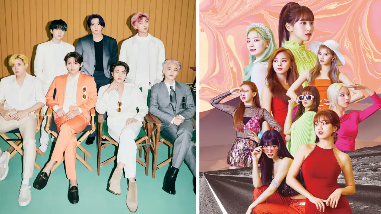 BTS, TWICE; Picture Courtesy: BIGHIT MUSIC, JYPE BTS, TWICE; Picture Courtesy: BIGHIT MUSIC, JYPE