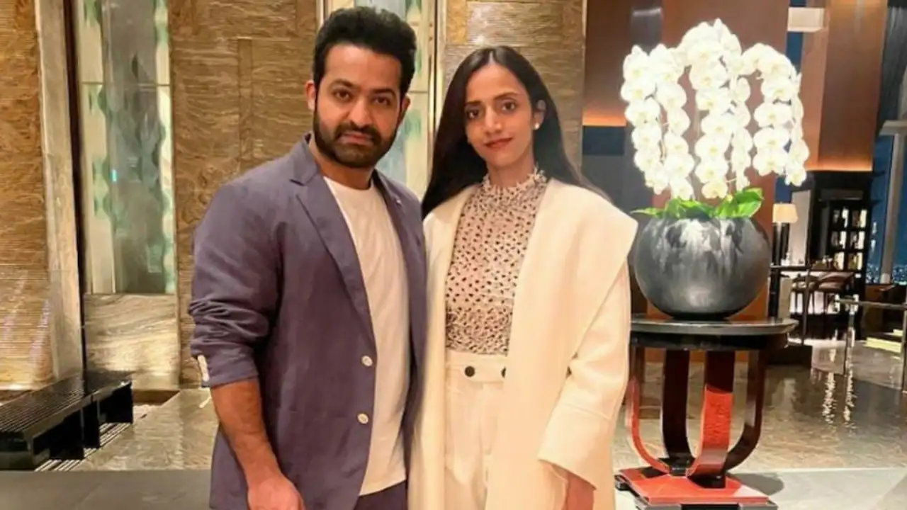 Rs 3,57,000- Jr NTR's wife Lakshmi Pranathi styles her winter look in Japan with Louis Vuitton bag | PINKVILLA