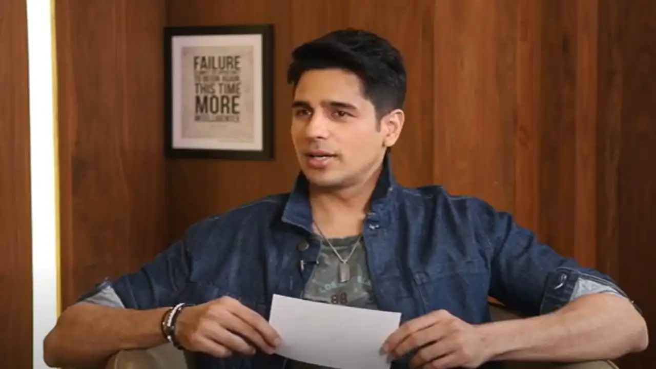 Sidharth Malhotra Pinkvilla