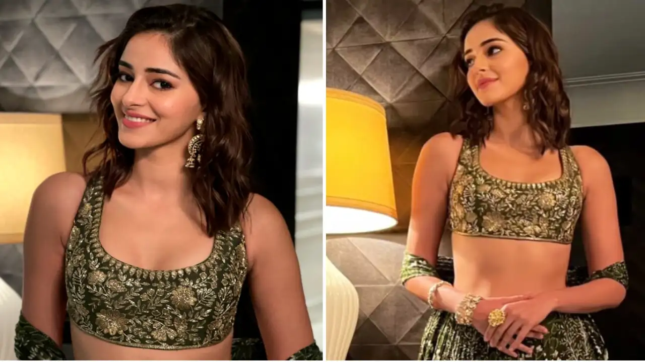 Ananya Panday's festive glam in an Arpita Mehta lehenga is a flawless floral story; Yay or Nay? Ananya Panday's festive glam in an Arpita Mehta lehenga is a flawless floral story; Yay or Nay?
