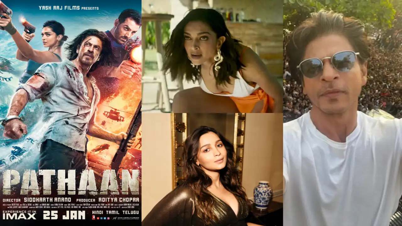 Pathaan teaser, Alia Bhatt-Deepika Padukone Instagram exchange and more.... (Collage by Pinkvilla; Image Credits: Social Media handles) (Collage by Pinkvilla; Image Credits: Official Social Media handles)