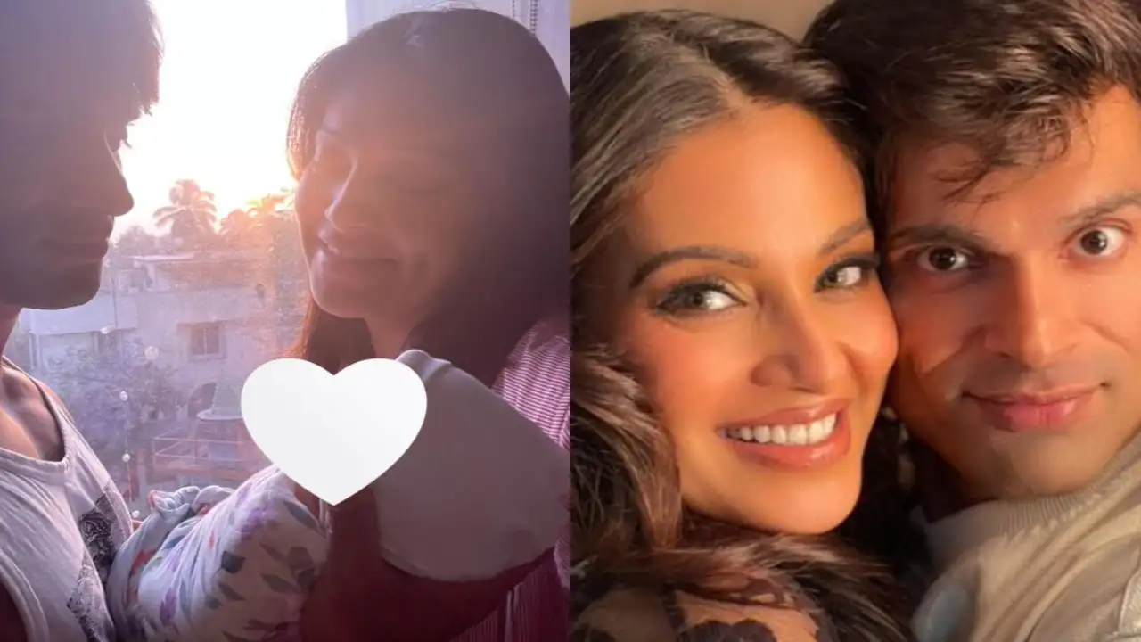 Bollywood actors Bipasha Basu and Karan Singh Grover shared the first glimpse of their daughter Devi on Friday. Bipasha Basu's instagram