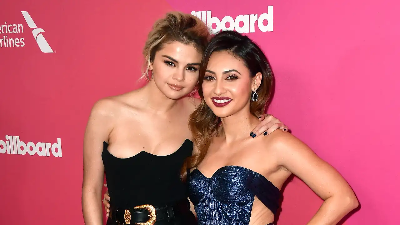 Selena Gomez reacts to Francia Raisa's comment. Selena Gomez Francia Raisa