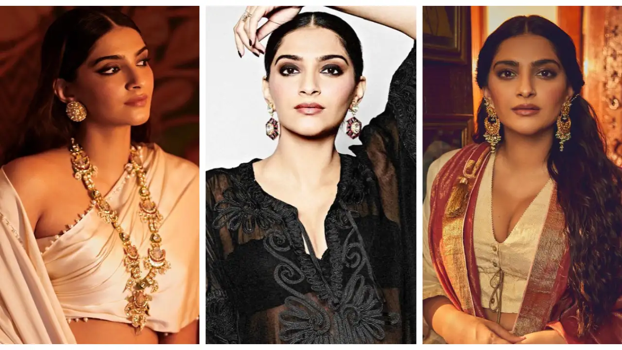 6 Times Sonam Kapoor served lessons on how to style statement earrings | PINKVILLA 6 Times Sonam Kapoor served lessons on how to style statement earrings | PINKVILLA