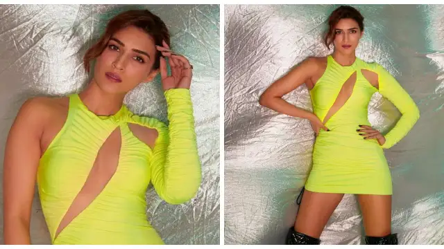 Kriti Sanon’s David Koma dress paired with Steve Madden boots is the ultimate ‘IT GIRL’ fit 