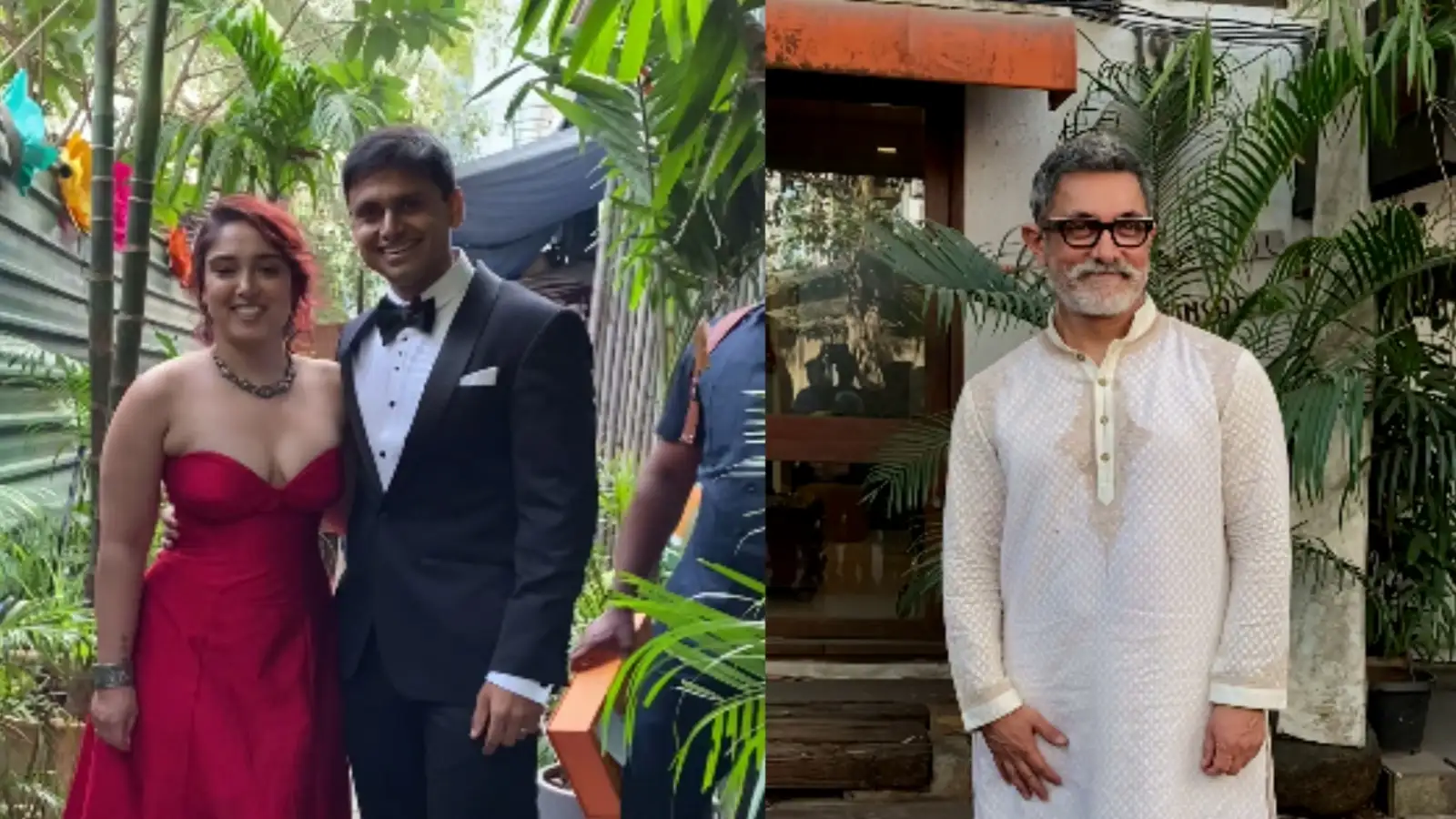 Ira Khan and Nupur Shikhare engagement party: Aamir Khan's daughter  reunites with family on big day | PINKVILLA | PINKVILLA