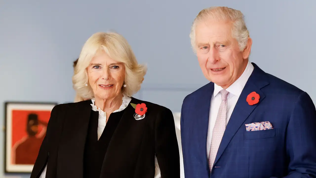 King Charles and Camilla visit York. King Charles III, Queen Consort Camilla
