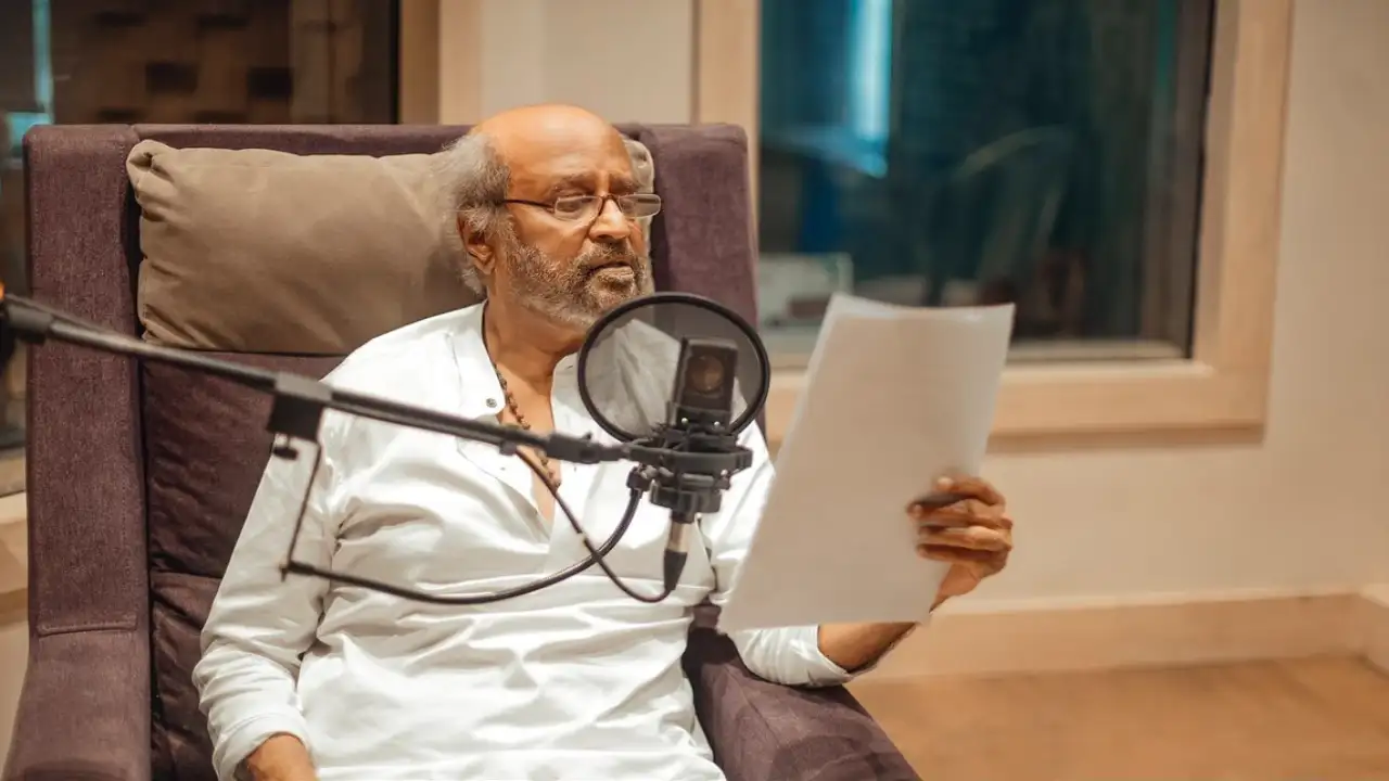 Rajinikanth dubs for Baba new scenes Photo Courtesy: (Twitter)