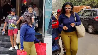 ‘Saturday shopping!’ Kajol steps out with Kajol her mom-veteran actress Tanuja and son Yug!
