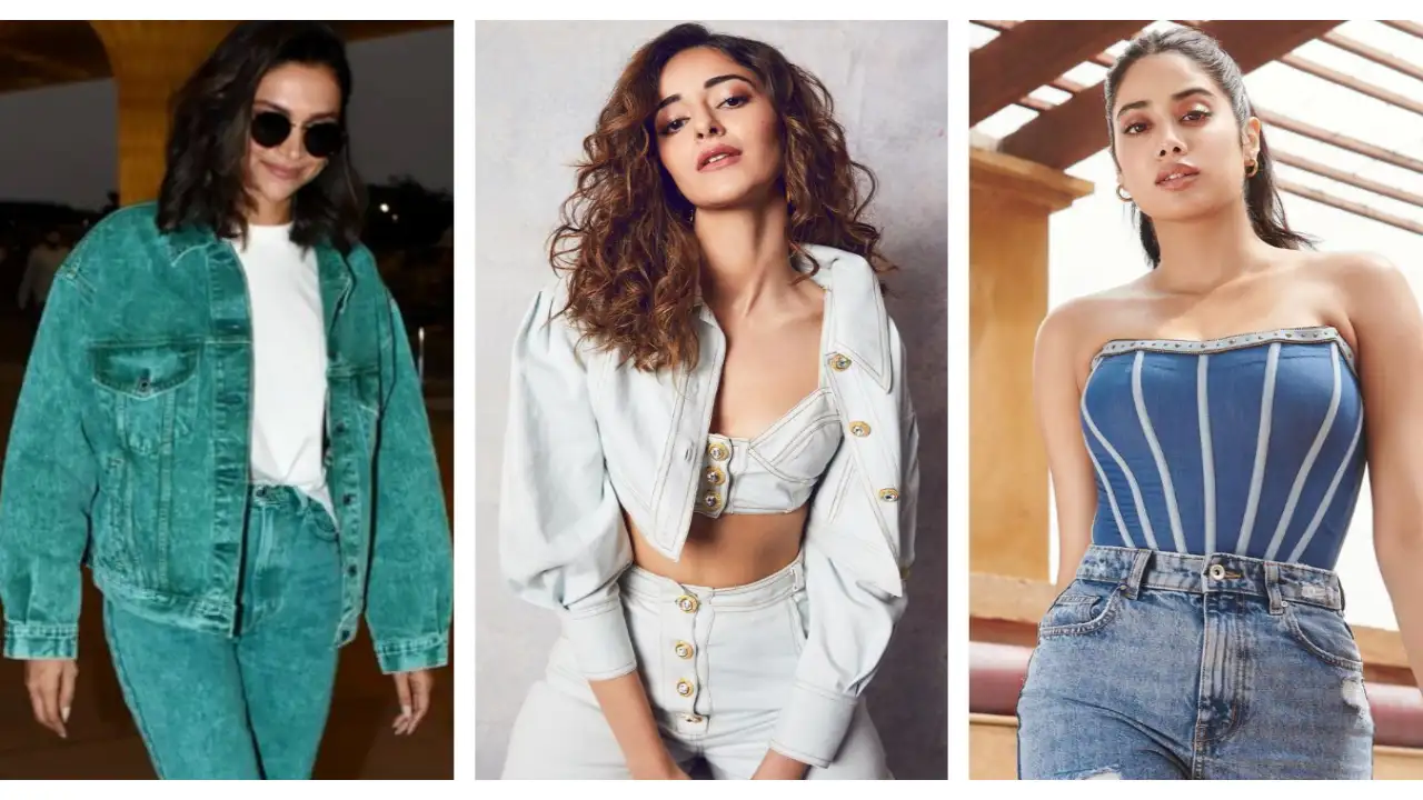 Deepika Padukone, Ananya Panday, Janhvi Kapoor: 7 Times B-town divas approved the denim-on-denim trend in 2022 Deepika Padukone, Ananya Panday, Janhvi Kapoor: 7 Times B-town divas approved the denim-on-denim trend in 2022