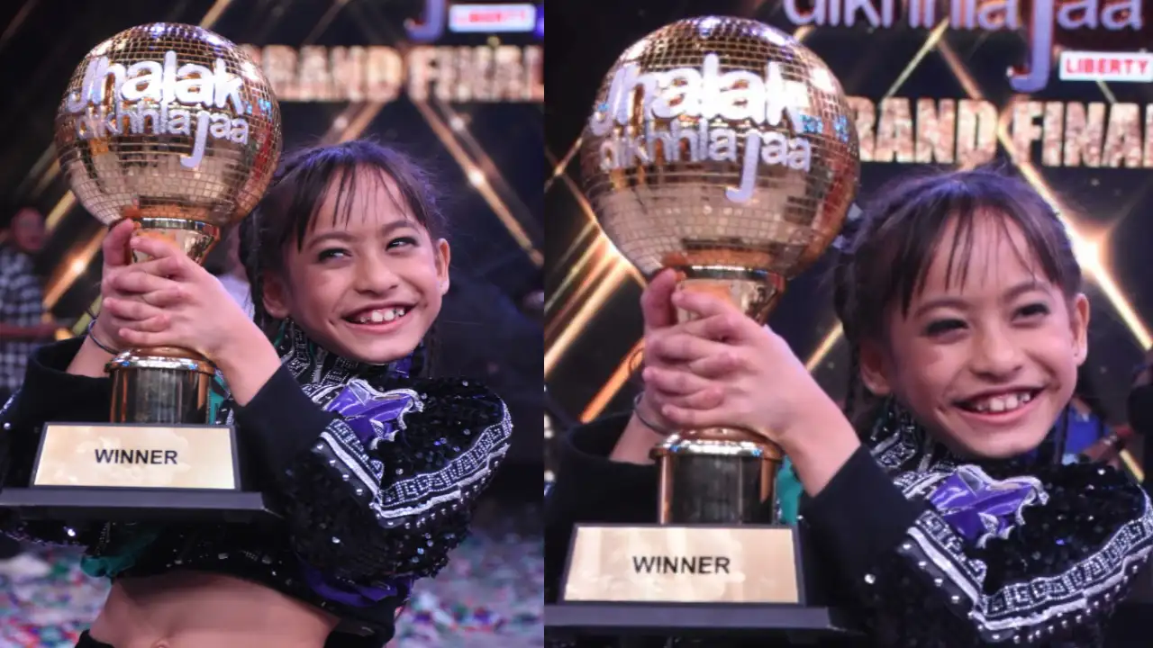 Jhalak Dikhhla Jaa 10 Grand Finale: Gunjan Sinha takes home winner's trophy Jhalak Dikhhla Jaa 10 Grand Finale: Gunjan Sinha takes home winner's trophy