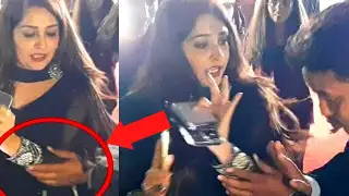  Dipika Kakar gets trolled for her rude gesture towards a man who helped her from falling