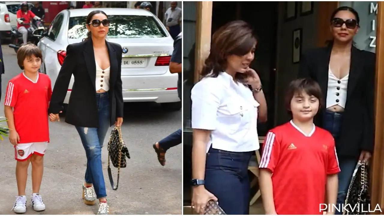 Watch Gauri Khan head out for lunch with son AbRam Khan; Fans call him ‘humble and well-behaved’