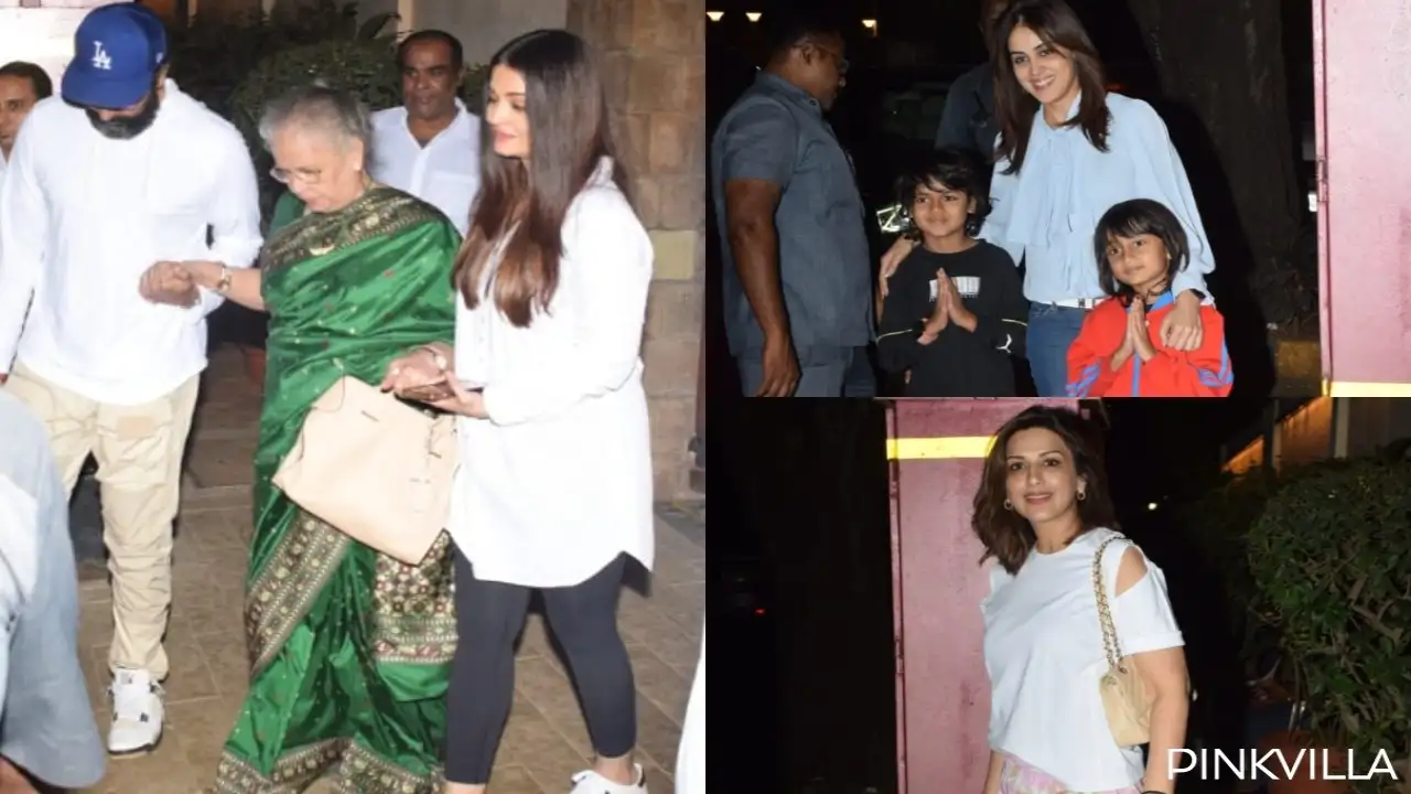 Source: Manav Manglani Aishwarya Rai-Abhishek Bachchan host Aaradhya's birthday.