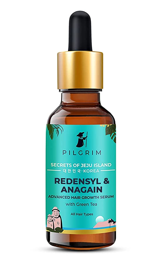 Pilgrim Redensyl and Anagain Advanced Hair Growth Serum