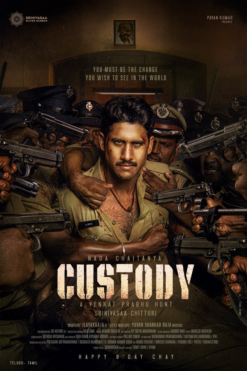Naga Chaitanya's next with Venkat Prabhu titled 'Custody'