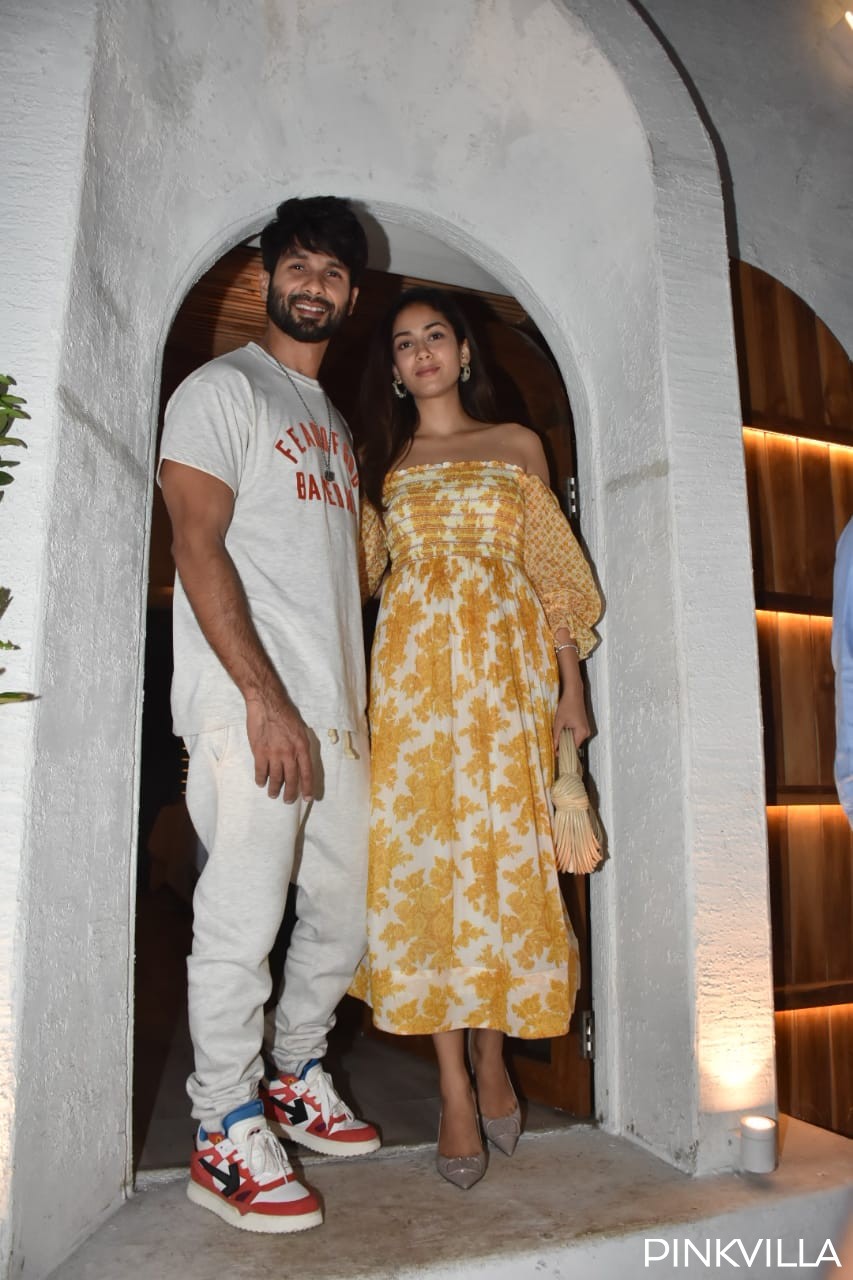 Shahid Kapoor and Mira Rajput were spotted in the city