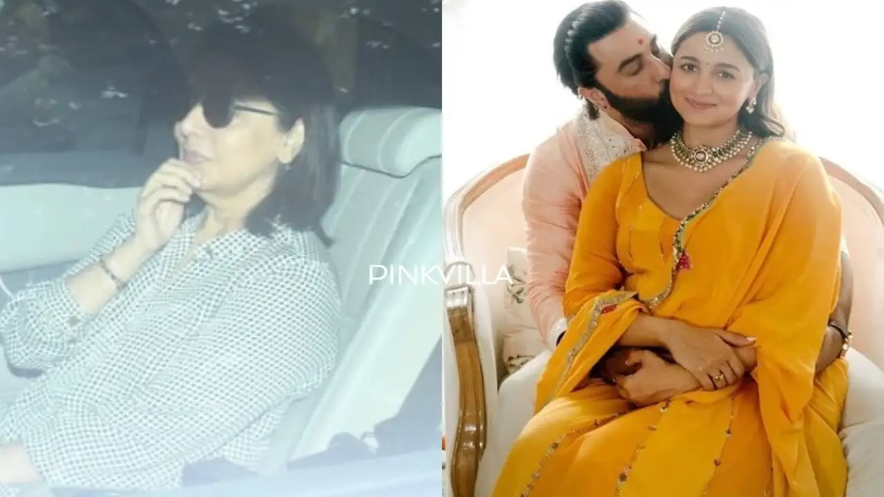 Source: Viral Bhayani Neetu Kapoor arrives to meet Ranbir Kapoor and Alia Bhatt's daughter.
