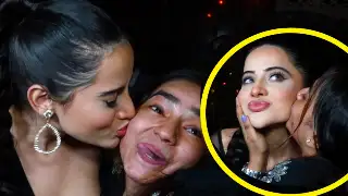 ‘Inko To Pura Video Nikalwana Hai’- Urfi Javed surprises her fan with a kiss!