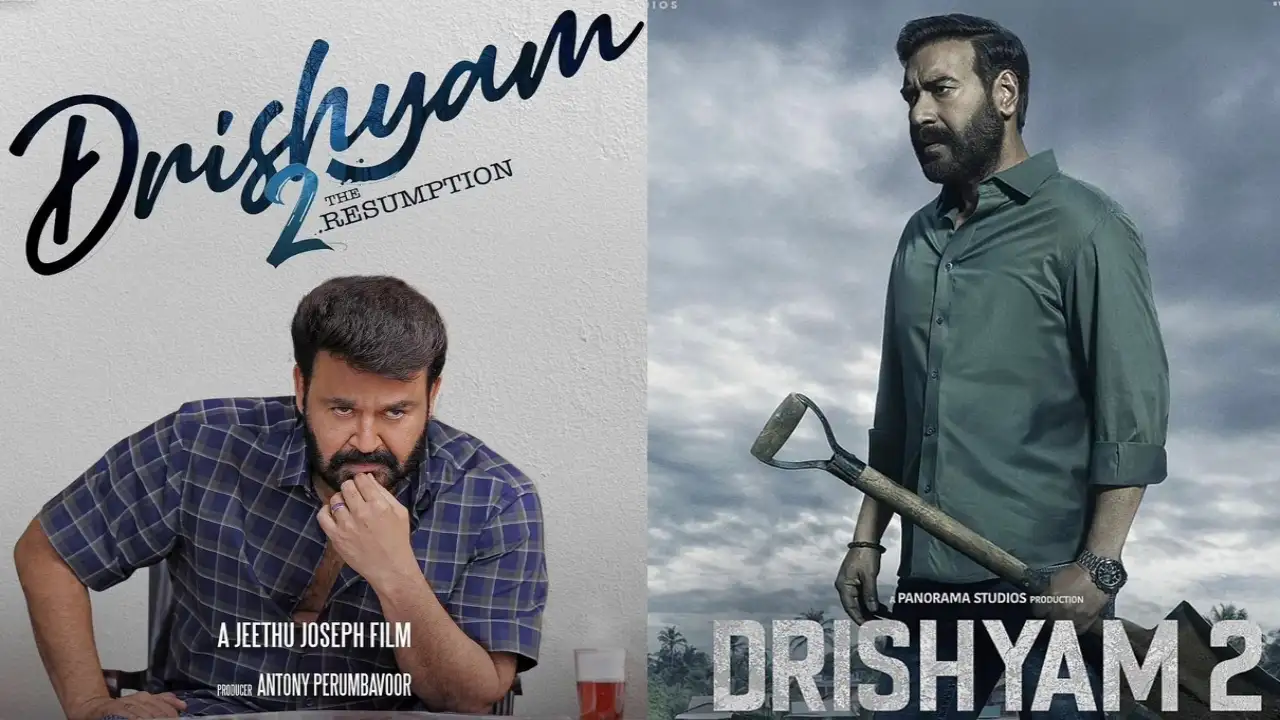 Drishyam 2 Malayalam version had an OTT release, while the Hindi version hit the theatres recently. Drishyam 2, Mohanlal, Ajay Devgn