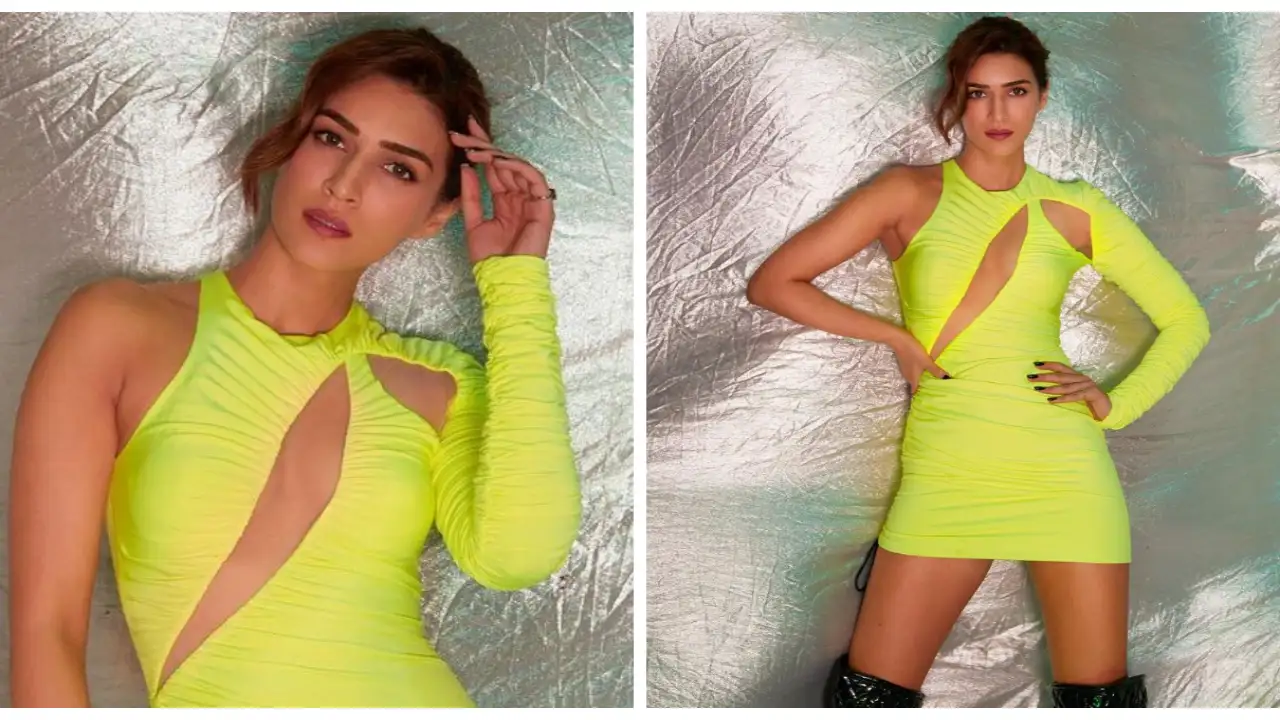 Kriti Sanon’s David Koma dress paired with Steve Madden boots is the ultimate ‘IT GIRL’ fit Kriti Sanon’s David Koma dress paired with Steve Madden boots is the ultimate ‘IT GIRL’ fit