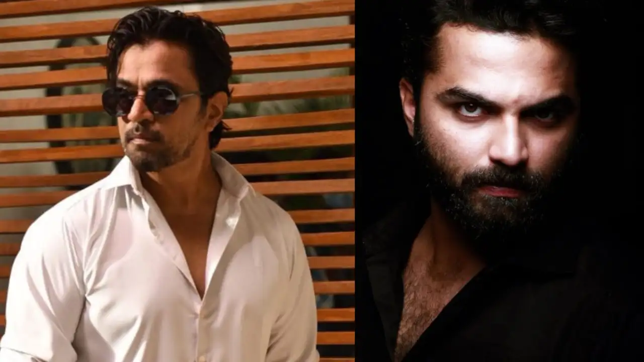 Arjun Sarja and Vishwak Sen's 'war of words' Photo Courtesy: (Instagram)