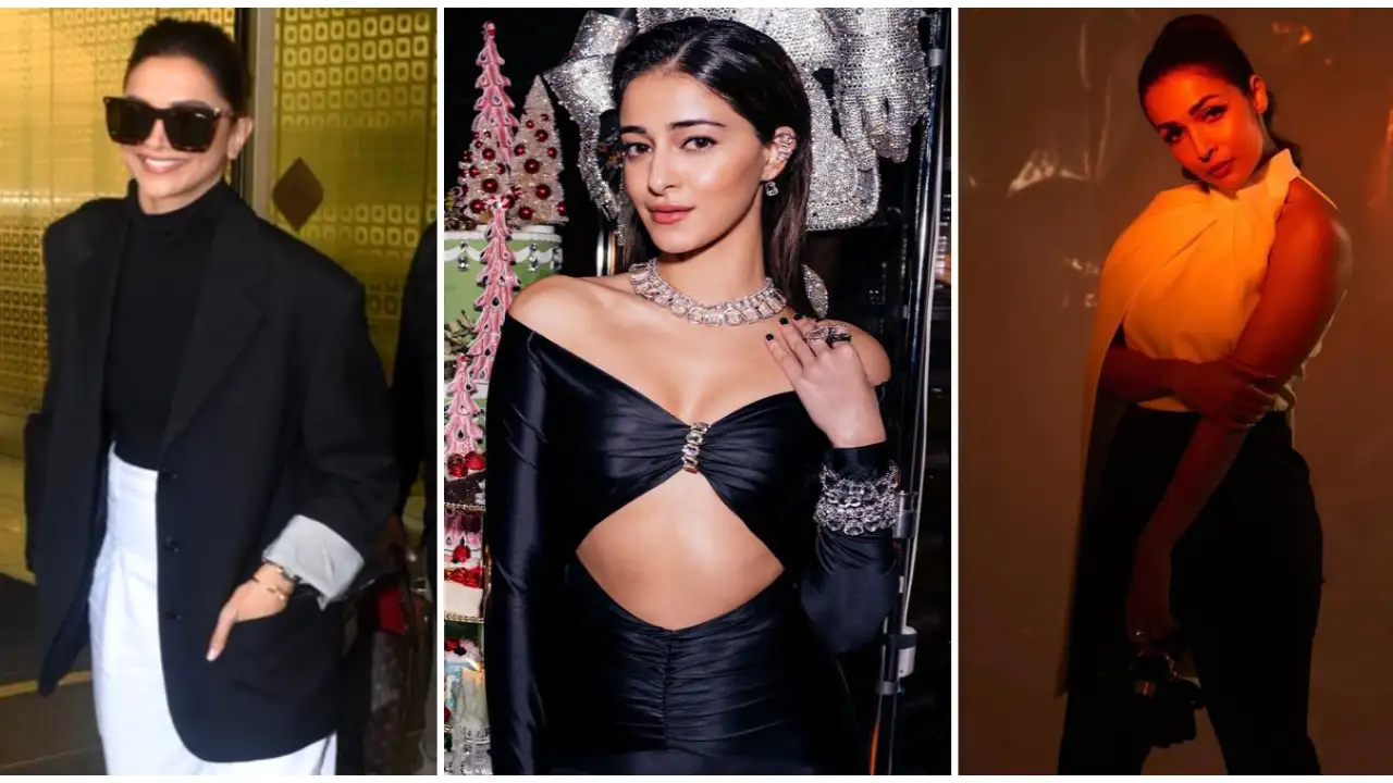 Deepika Padukone, Ananya Panday to Malaika Arora: A roundup of the most GLAM celebrity looks