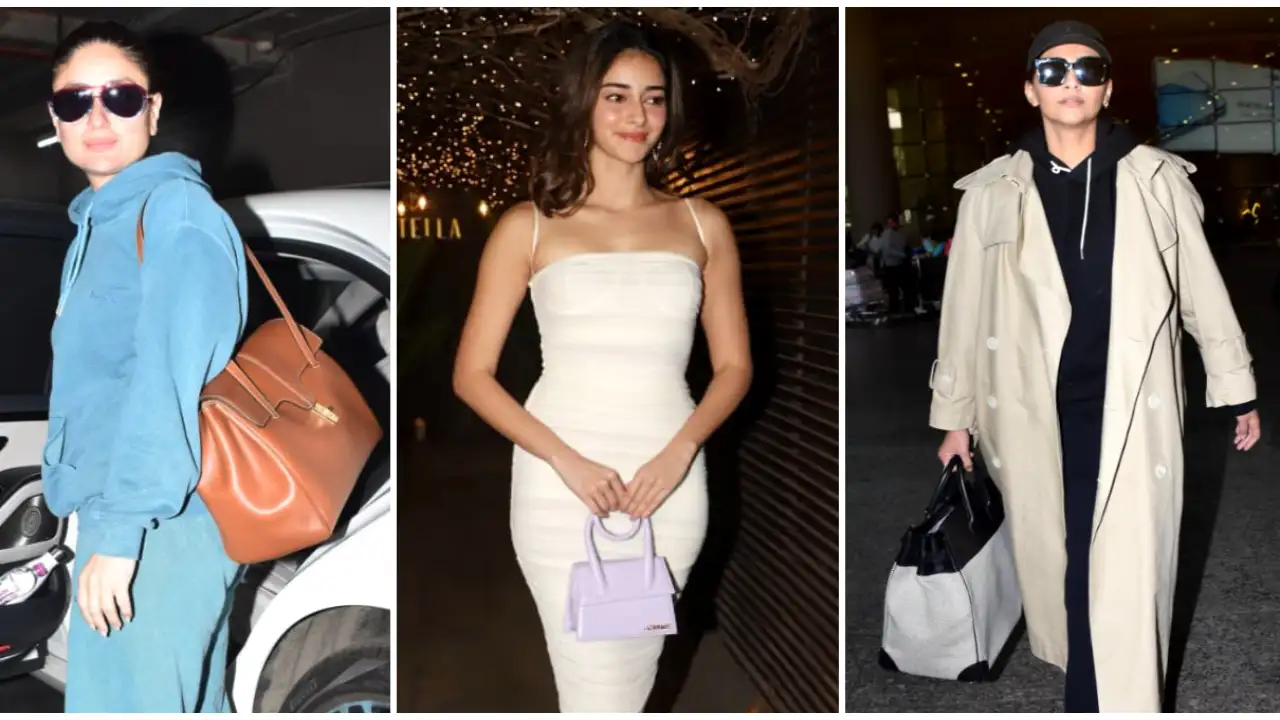 Kareena Kapoor, Ananya Panday to Sonam Kapoor: 6 handbags that looked chic on the November style chart Kareena Kapoor, Ananya Panday to Sonam Kapoor: 6 handbags that looked chic on the November style chart