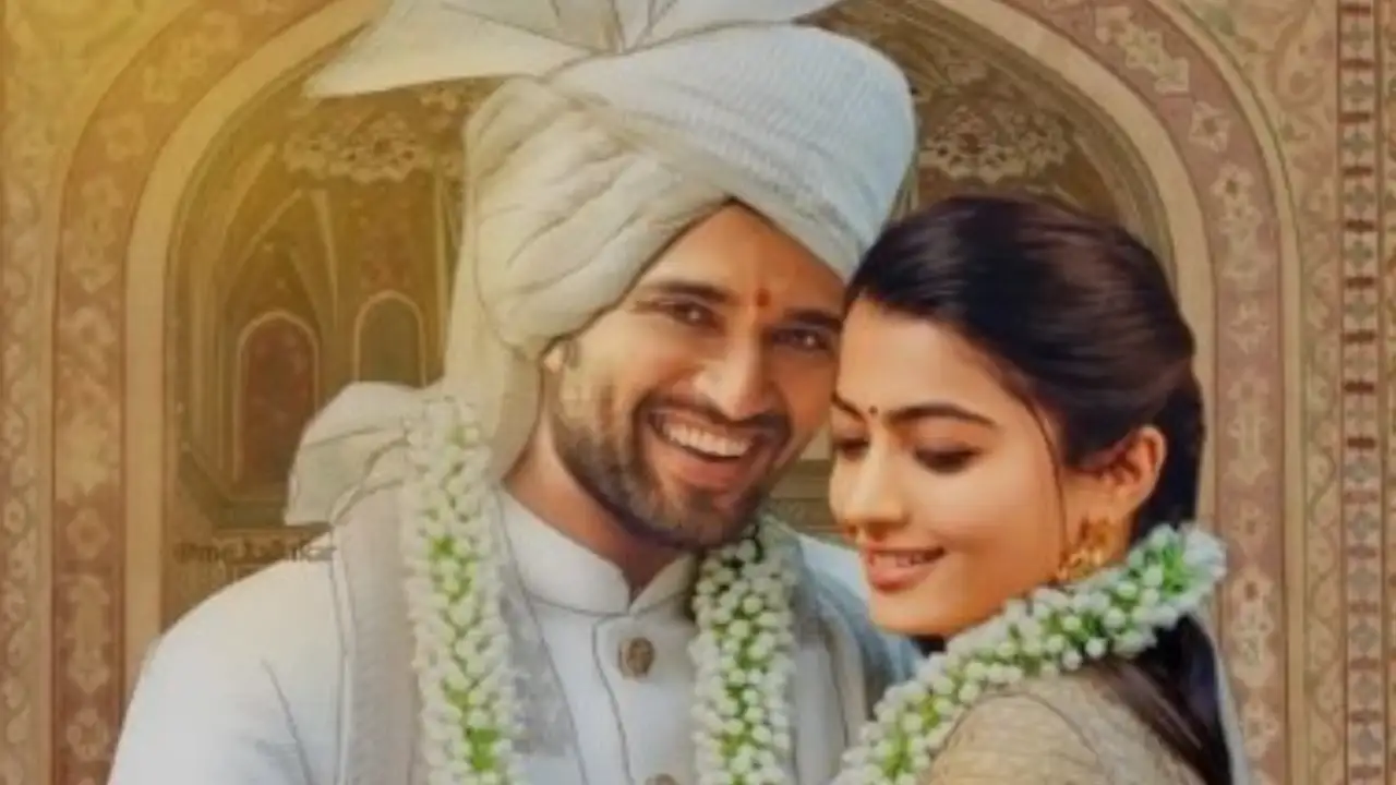Amid dating rumours, Rashmika Mandanna-Vijay Deverakonda's PHOTO as bride and groom goes VIRAL Rashmika Mandanna-Vijay Deverakonda's wedding PHOTO