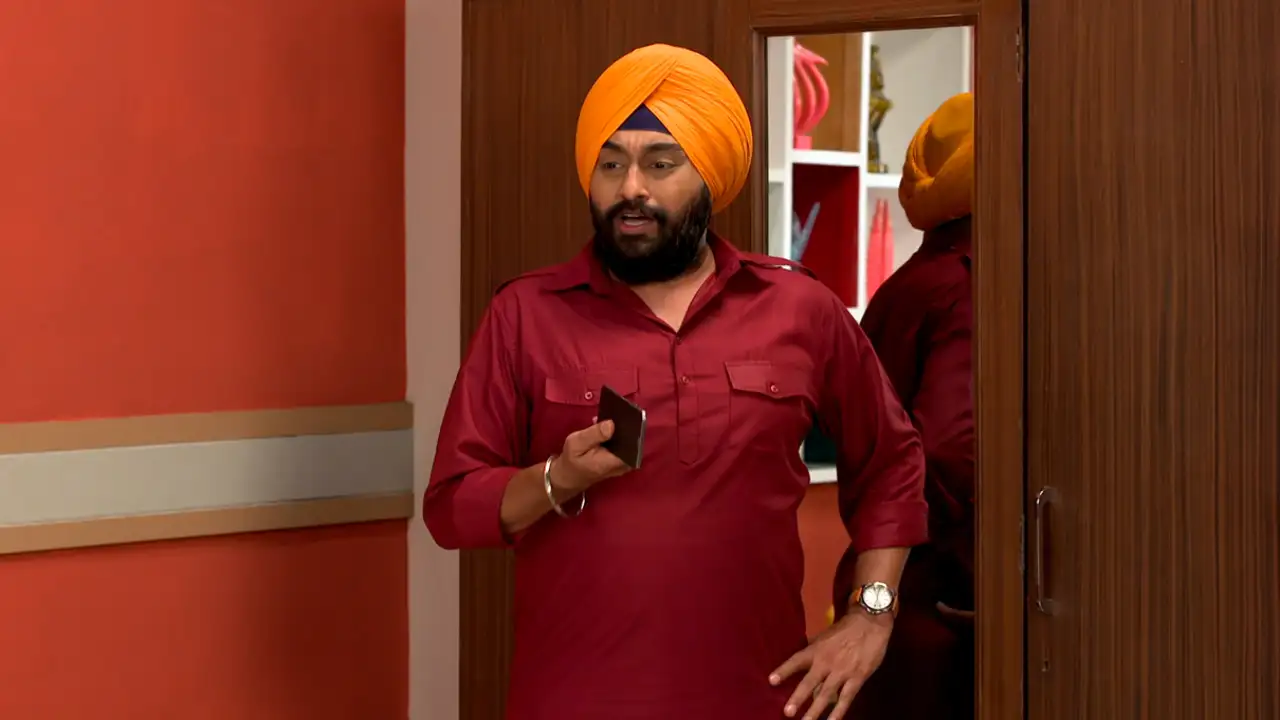 Sodhi in a still from Taarak Mehta Ka Ooltah Chashmah (Image source: Sonyliv) Balvinder Singh Suri
